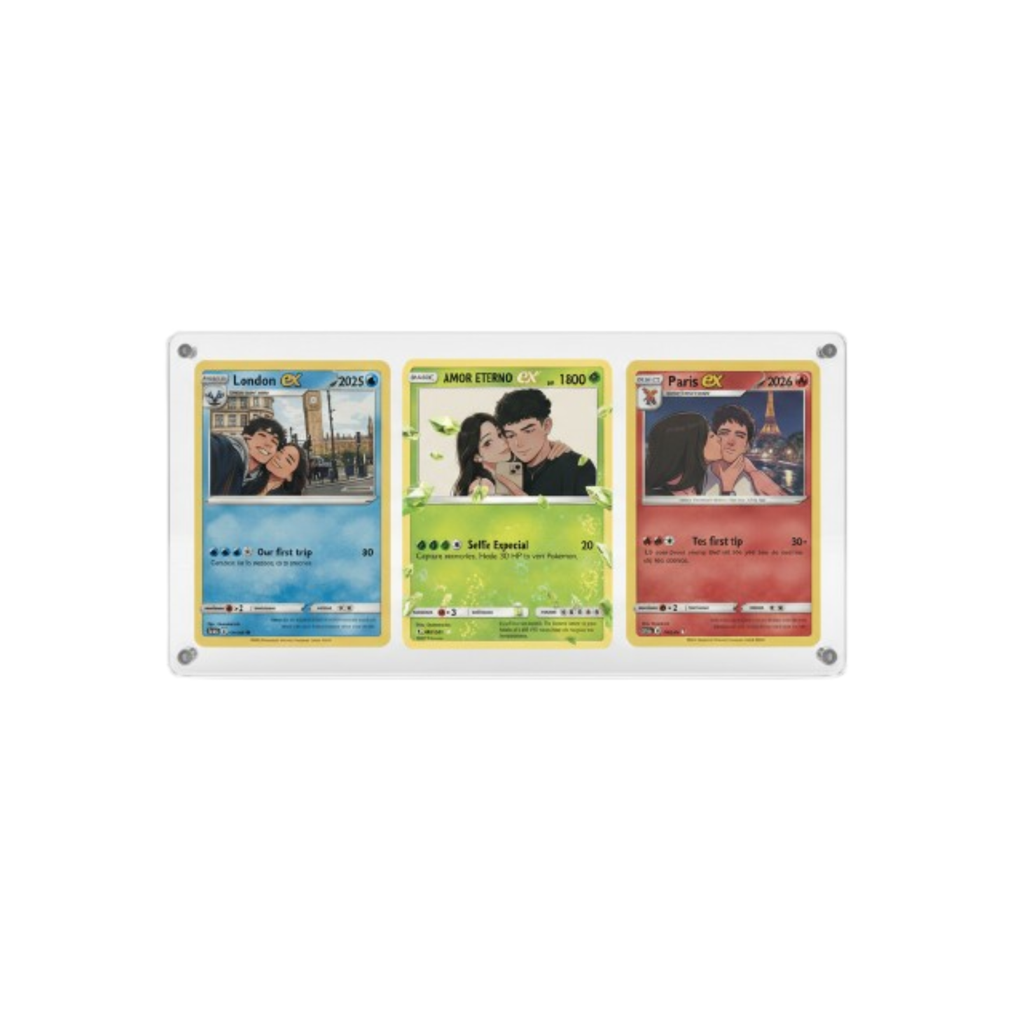 Pack 3 Cartas + Expositor